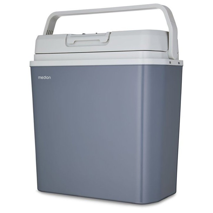 Glaciere électrique - MEDION - MD13011 - Réfrigérante et chauffante - Pour 2 bouteilles de 2 L - Classe E - 48 dB - 20 L Glaciere électrique - MEDION - MD13011 - Réfrigérante et chauffante - Pour 2 bouteilles de 2 L - Classe E - 48 dB - 20 L