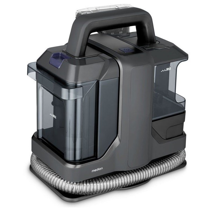 Nettoyeur sans fil - MEDION - MD100122 - Pour tissus ameublement eau froide - 750 W - 5 m - 15kPa Nettoyeur sans fil - MEDION - MD100122 - Pour tissus ameublement eau froide - 750 W - 5 m - 15kPa