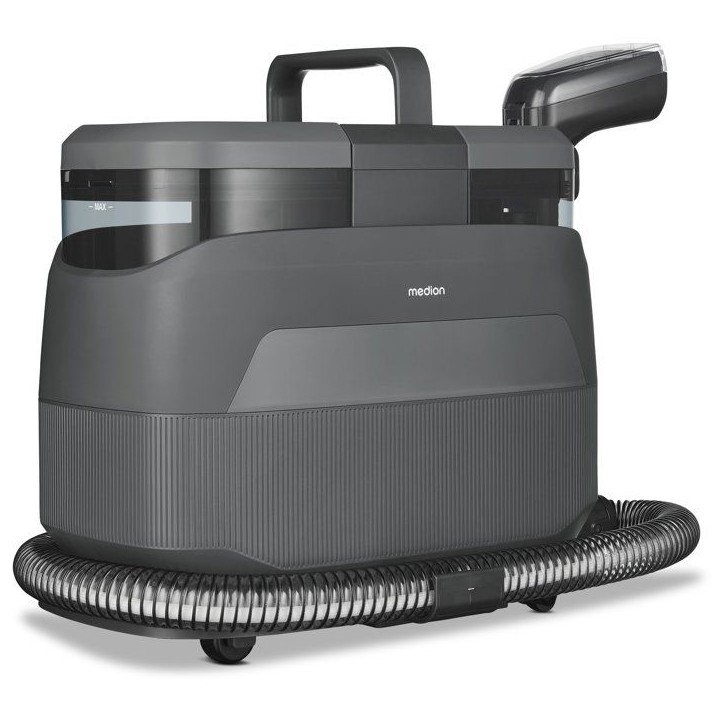 Nettoyeur sans fil - MEDION - MD100123 - Pour tissus ameublement eau chaude et vapeur - 1650 W - 4 m - 12kPa