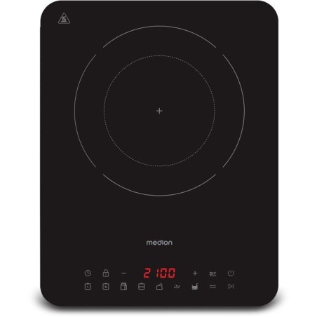 Plaque a induction simple - Medion - 1 feu - Ø 24 cm - MD 100090 - Su
