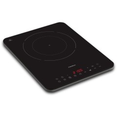 Plaque a induction simple - Medion - 1 feu - Ø 24 cm - MD 100090 - Surface entierement vitrée - 8 programmes - 2000 W