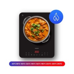 Plaque a induction simple - Medion - 1 feu - Ø 24 cm - MD 100090 - Su