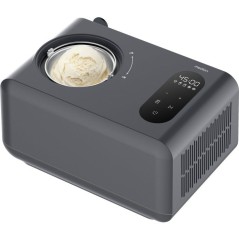 Machine a glaces - MEDION - MD 100087 - 1,5 L - Avec compresseur - Fonctions : glace, yaourt et slushies - 150 W - LED