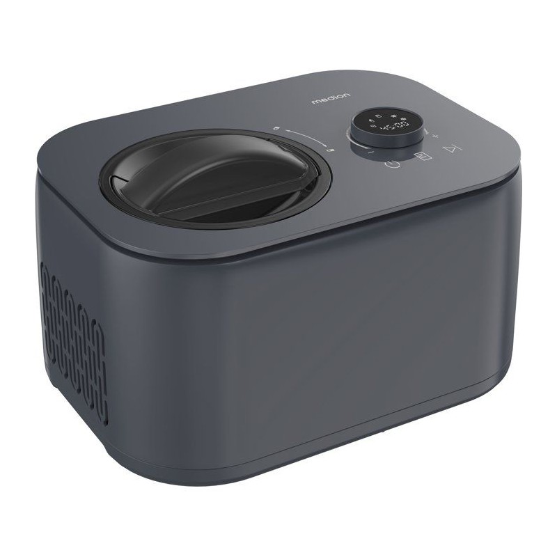 Machine a glaces - MEDION - MD 100116 - 1 L - Avec compresseur - Fonct