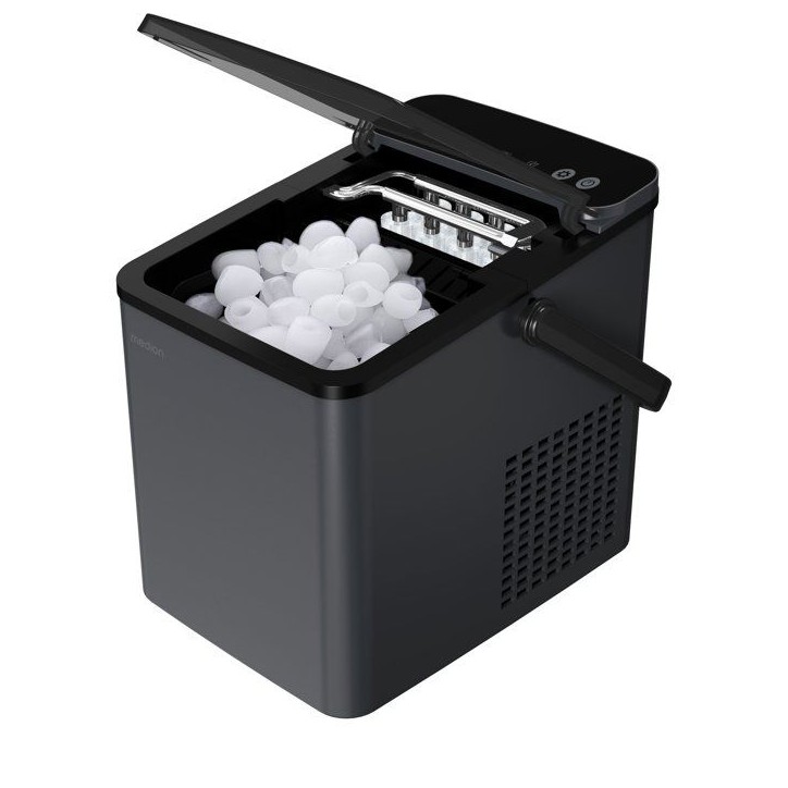 Machine a glaçons - MEDION - MD 100117 - 1 L - Jusqu'a 12 kilos par 24H - 150 W - 2 tailles de glaçons Machine a glaçons - MEDION - MD 100117 - 1 L - Jusqu'a 12 kilos par 24H - 150 W - 2 tailles de glaçons