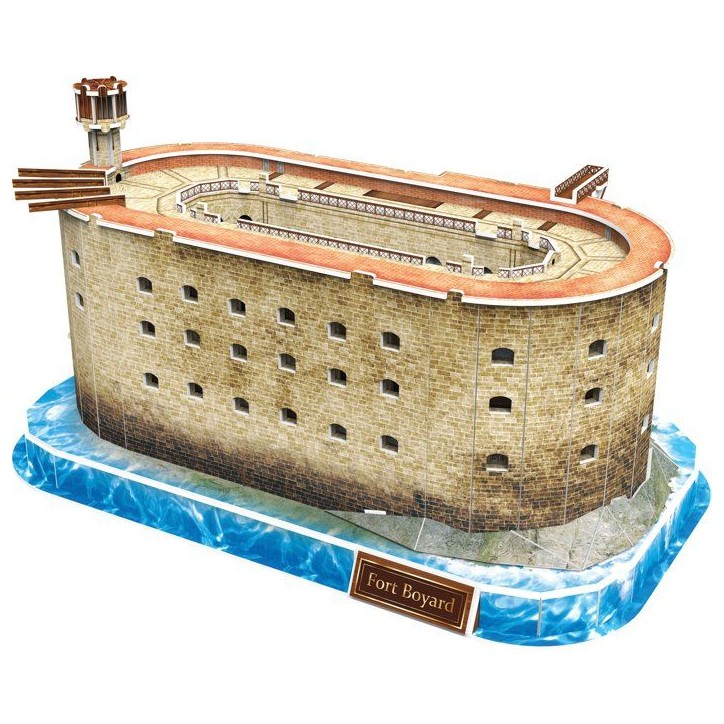 Puzzle 3D - MEGABLEU - Fort Boyard - 125 pieces - Des 7 ans Puzzle 3D - MEGABLEU - Fort Boyard - 125 pieces - Des 7 ans