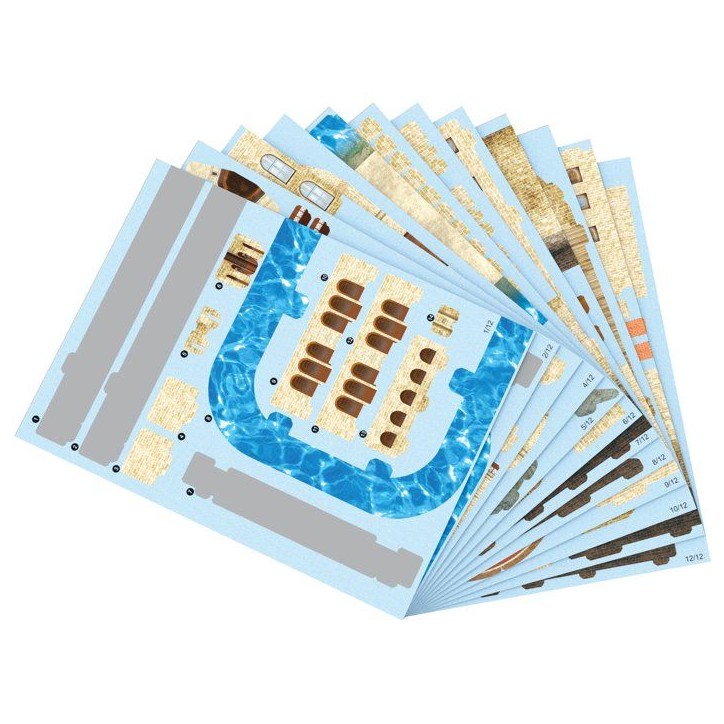 Puzzle 3D - MEGABLEU - Fort Boyard - 125 pieces - Des 7 ans Puzzle 3D - MEGABLEU - Fort Boyard - 125 pieces - Des 7 ans