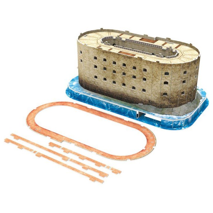 Puzzle 3D - MEGABLEU - Fort Boyard - 125 pieces - Des 7 ans Puzzle 3D - MEGABLEU - Fort Boyard - 125 pieces - Des 7 ans