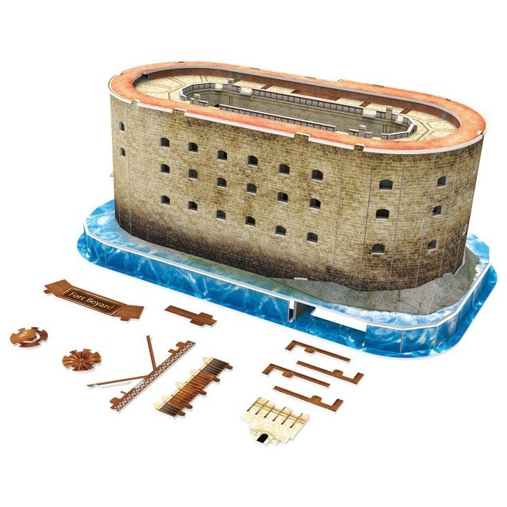 Puzzle 3D - MEGABLEU - Fort Boyard - 125 pieces - Des 7 ans Puzzle 3D - MEGABLEU - Fort Boyard - 125 pieces - Des 7 ans