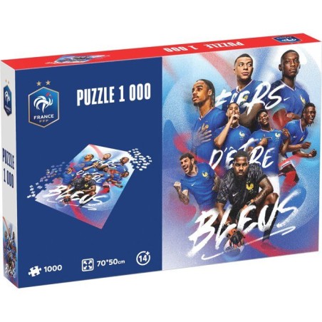 Puzzle - MEGABLEU - Fédération Française de Football - 1000 pieces