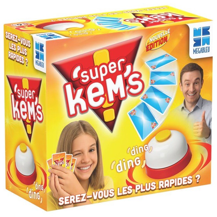 Super Kems petite boîte - Jeu de société - MEGABLEU - Des 6 ans