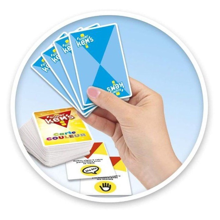 Super Kems petite boîte - Jeu de société - MEGABLEU - Des 6 ans