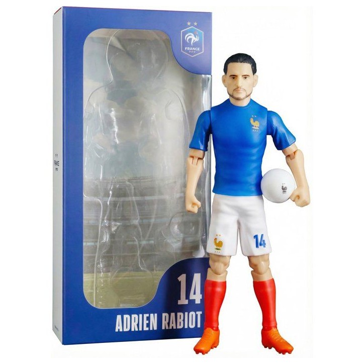 Figurine articulée Adrien Rabio - Numéro 14 - Équipe de France - MEGABLEU - 20 cm Figurine articulée Adrien Rabio - Numéro 14 - Équipe de France - MEGABLEU - 20 cm