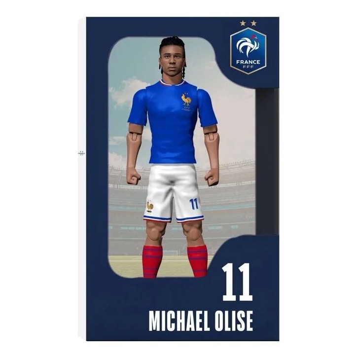 Figurine articulée Michael Olisé - 20 cm - Équipe de France - MEGABLEU - Figurine articulée Michael Olisé - 20 cm - Équipe de France - MEGABLEU -