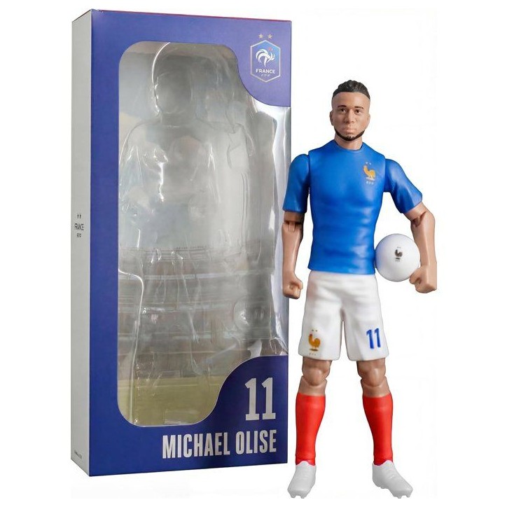 Figurine articulée Michael Olisé - 20 cm - Équipe de France - MEGABLEU - Figurine articulée Michael Olisé - 20 cm - Équipe de France - MEGABLEU -