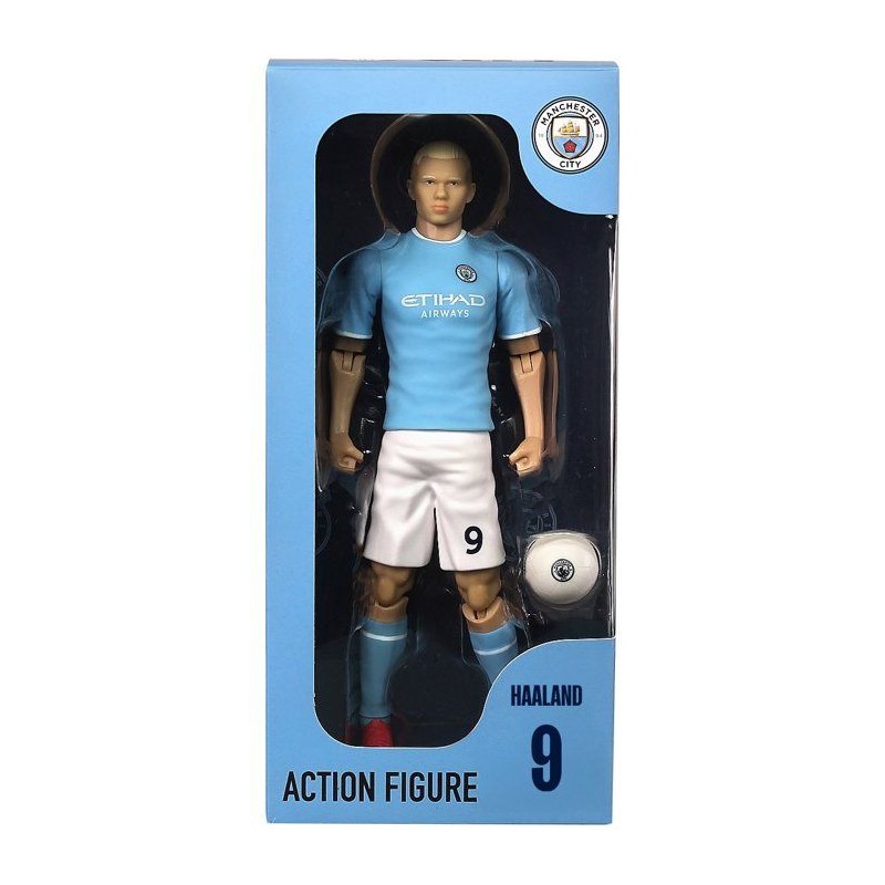 Figurine articulée - Erling Haaland - Numéro 9 - - Manchester City -