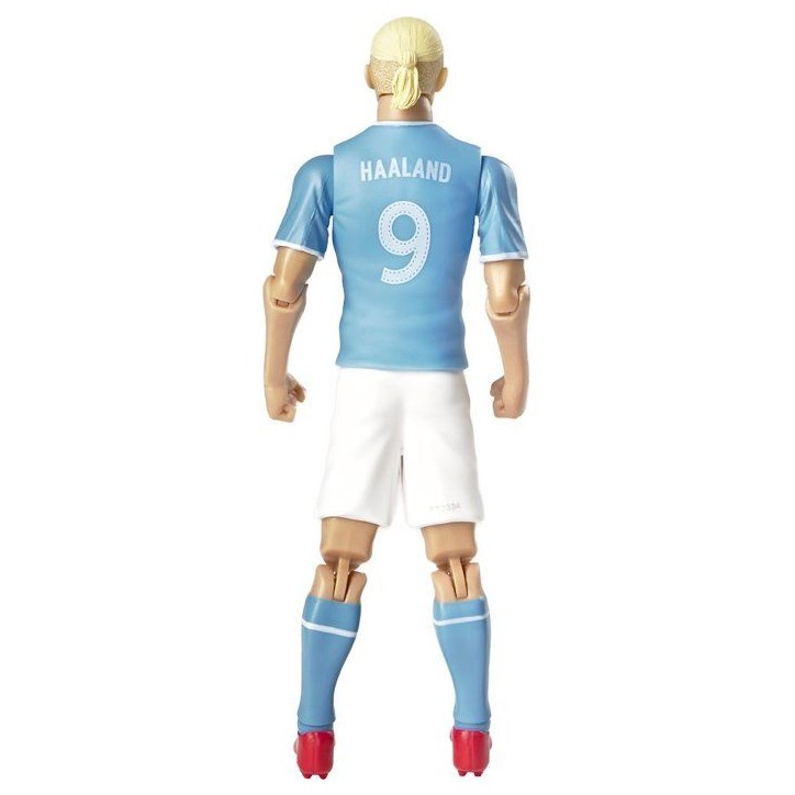 Figurine articulée - Erling Haaland - Numéro 9 - - Manchester City - MEGABLEU - 20 cm Figurine articulée - Erling Haaland - Numéro 9 - - Manchester City - MEGABLEU - 20 cm