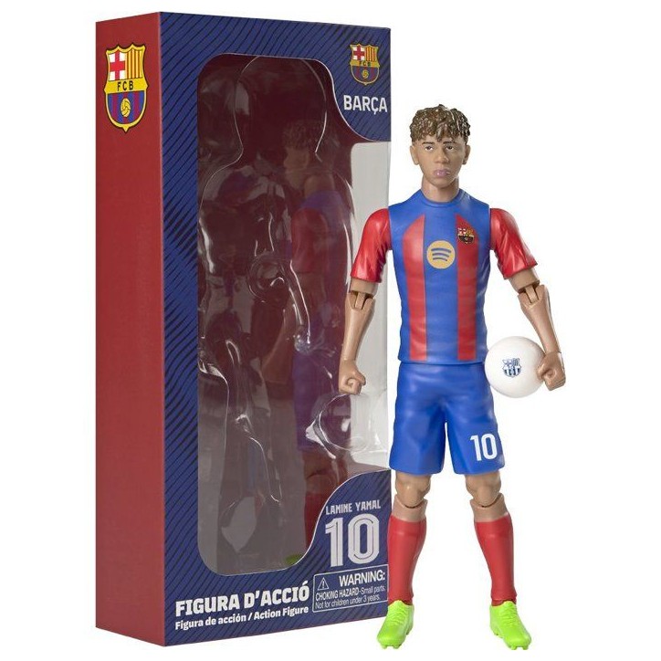 Figurine articulée - Lamine Yamal - FC Barcelona - MEGABLEU - 20 cm Figurine articulée - Lamine Yamal - FC Barcelona - MEGABLEU - 20 cm