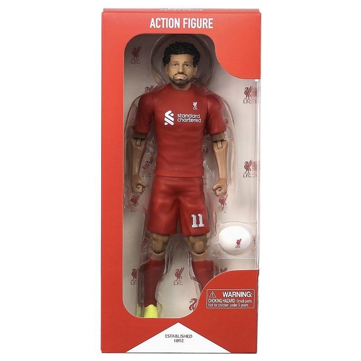 Figurine articulée - Mohamed Salah -Liverpool FC - MEGABLEU - 20 cm Figurine articulée - Mohamed Salah -Liverpool FC - MEGABLEU - 20 cm