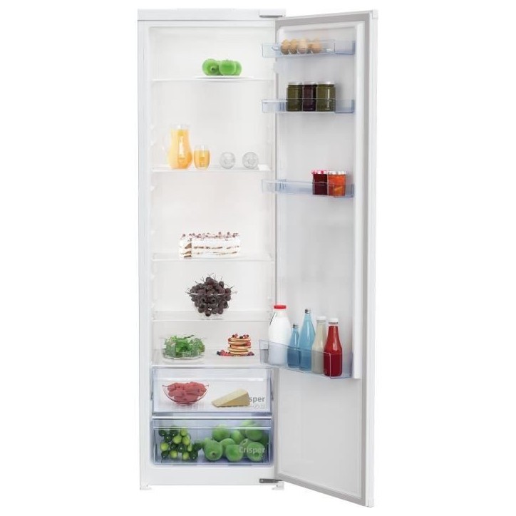 Réfrigérateur monoporte intégrable BEKO BSSA315K4SN - 309L - Blanc Réfrigérateur monoporte intégrable BEKO BSSA315K4SN - 309L - Blanc