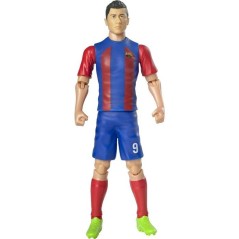 Figurine articulée - FC Barcelona - MEGABLEU - Lewandowski - 20 cm