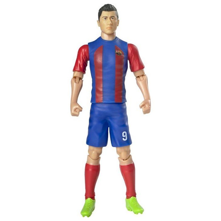 Figurine articulée - FC Barcelona - MEGABLEU - Lewandowski - 20 cm