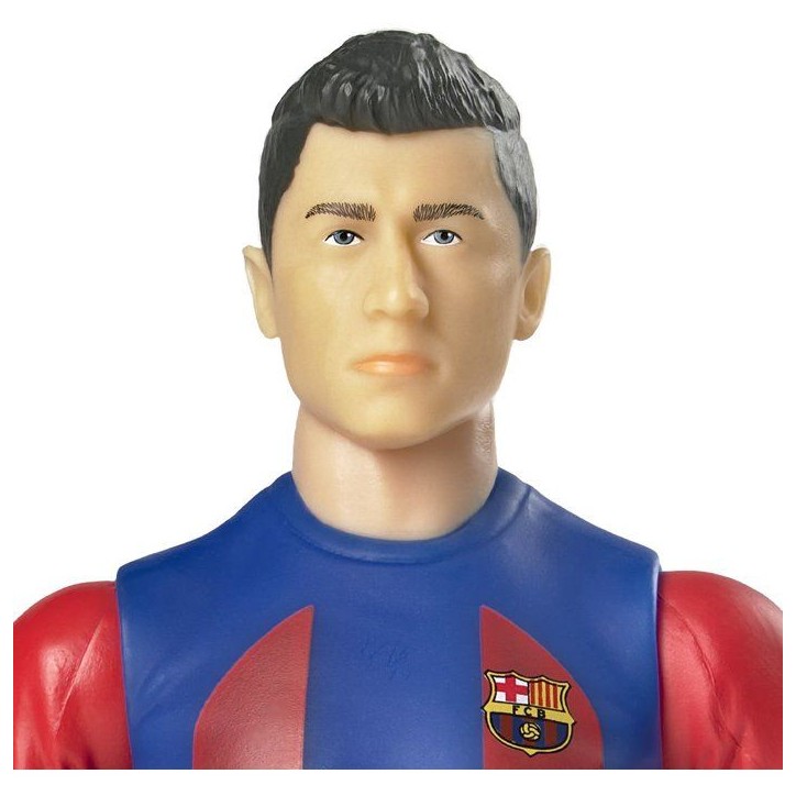 Figurine articulée - FC Barcelona - MEGABLEU - Lewandowski - 20 cm