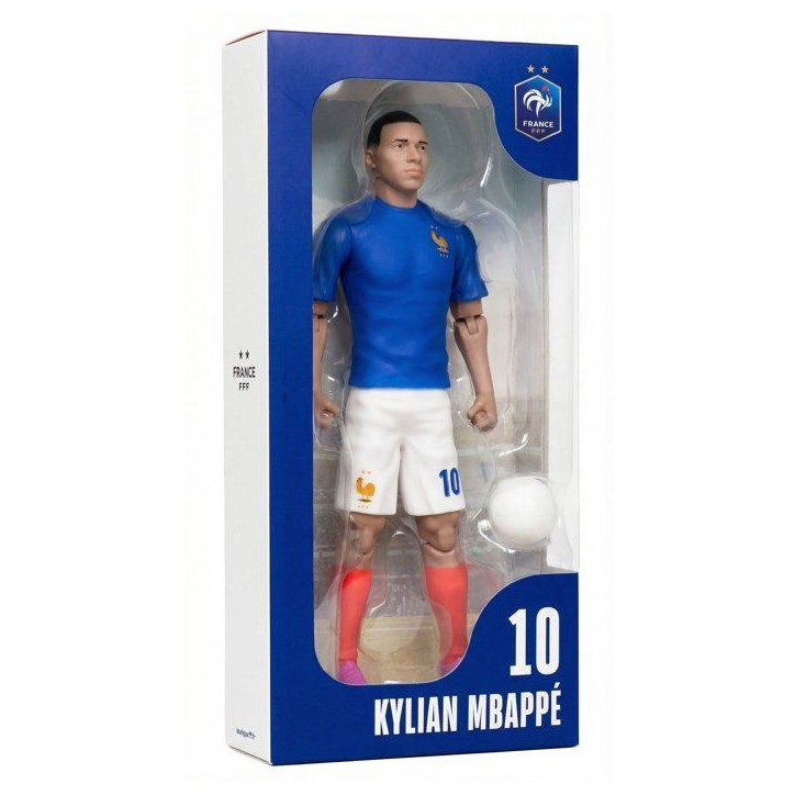 Figurine articulée - Équipe de France - MEGABLEU - Mbappé numéro 10 - 20 cm