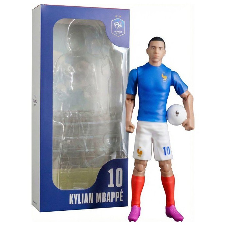 Figurine articulée - Équipe de France - MEGABLEU - Mbappé numéro 10 - 20 cm