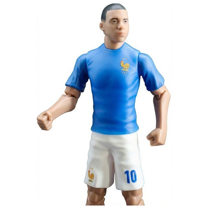 Figurine articulée - Équipe de France - MEGABLEU - Mbappé numéro 10 - 20 cm