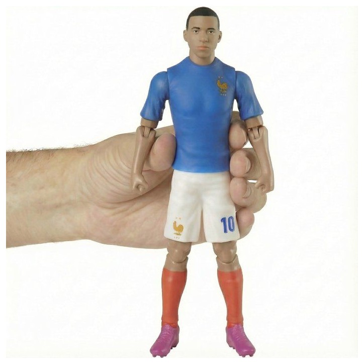 Figurine articulée - Équipe de France - MEGABLEU - Mbappé numéro 10 - 20 cm