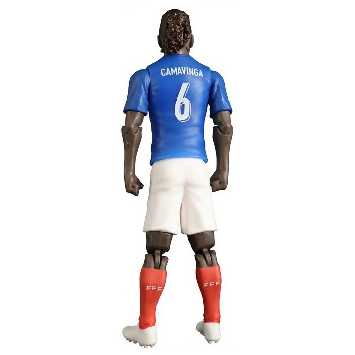 Figurine articulée - Équipe de France - MEGABLEU - Camavinga numéro 6 - 20 cm Figurine articulée - Équipe de France - MEGABLEU - Camavinga numéro 6 - 20 cm