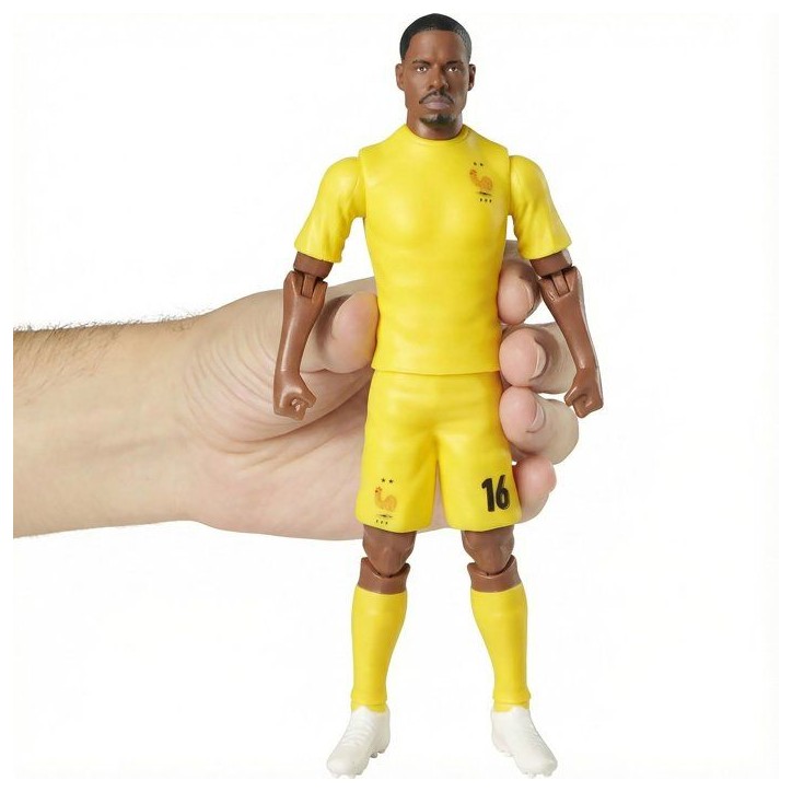 Figurine articulée - Équipe de France - MEGABLEU - Maignan numéro 16 - 20 cm Figurine articulée - Équipe de France - MEGABLEU - Maignan numéro 16 - 20 cm