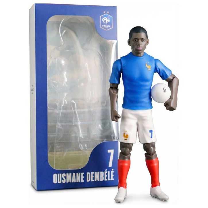 Figurine articulée - Équipe de France - MEGABLEU - Dembélé numéro 7 - 20 cm