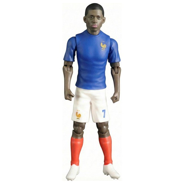 Figurine articulée - Équipe de France - MEGABLEU - Dembélé numéro 7 - 20 cm