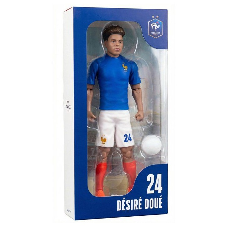 Figurine articulée - Équipe de France - MEGABLEU - Désiré Doué numéro 24 - 20 cm Figurine articulée - Équipe de France - MEGABLEU - Désiré Doué numéro 24 - 20 cm