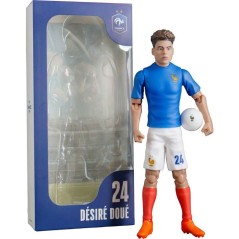 Figurine articulée - Équipe de France - MEGABLEU - Désiré Doué numéro 24 - 20 cm