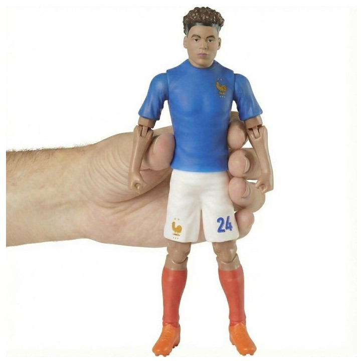 Figurine articulée - Équipe de France - MEGABLEU - Désiré Doué numéro 24 - 20 cm Figurine articulée - Équipe de France - MEGABLEU - Désiré Doué numéro 24 - 20 cm