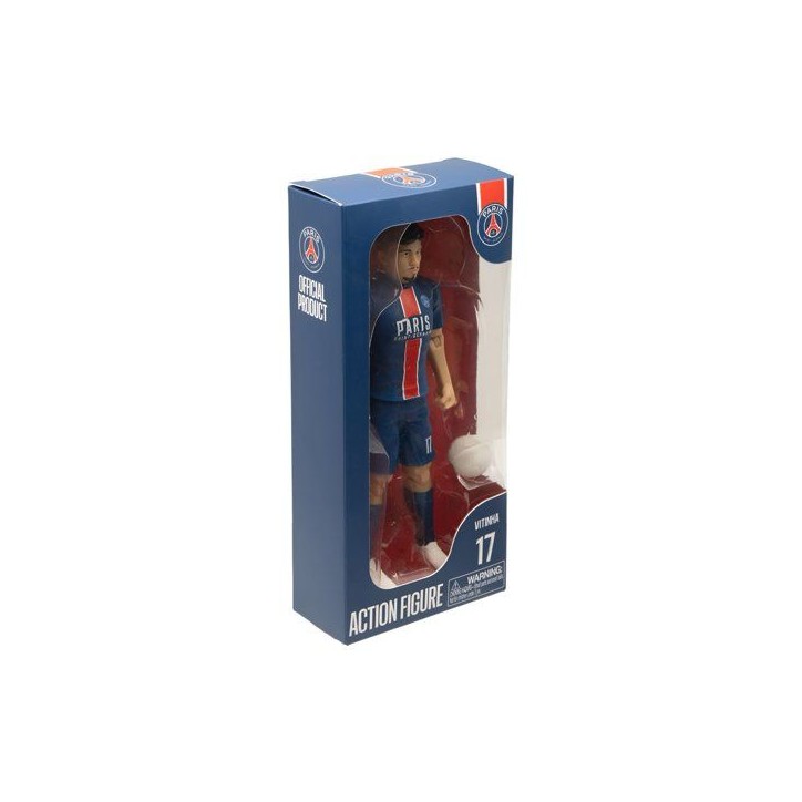 Figurine articulée - PSG - MEGABLEU - Vitinha - 20 cm Figurine articulée - PSG - MEGABLEU - Vitinha - 20 cm