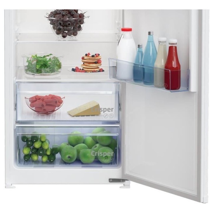 Réfrigérateur monoporte intégrable BEKO BSSA315K4SN - 309L - Blanc Réfrigérateur monoporte intégrable BEKO BSSA315K4SN - 309L - Blanc