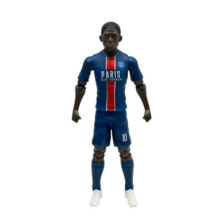 Figurine articulée - PSG - MEGABLEU - Ousmane Dembélé - 20 cm Figurine articulée - PSG - MEGABLEU - Ousmane Dembélé - 20 cm