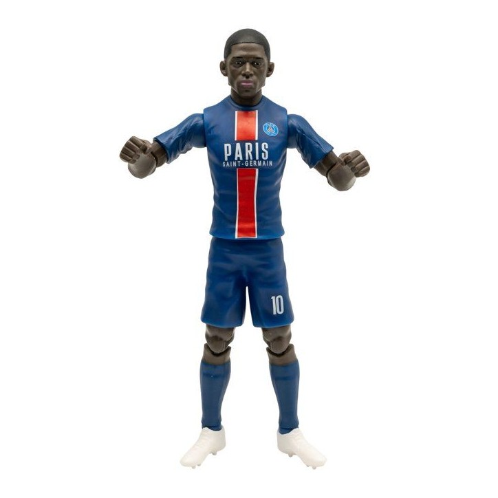 Figurine articulée - PSG - MEGABLEU - Ousmane Dembélé - 20 cm Figurine articulée - PSG - MEGABLEU - Ousmane Dembélé - 20 cm
