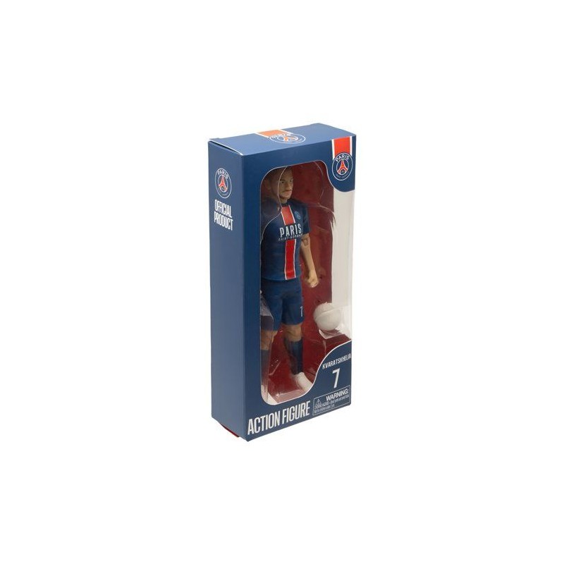 Figurine articulée - PSG - MEGABLEU - Khvicha Kvaratskhelia - 20 cm