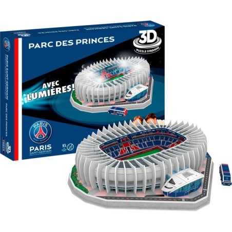 Puzzle 3D - MEGABLEU - Stade Paris Saint Germain - 111 pieces - LED -