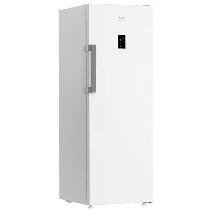 Congélateur armoire pose libre - BEKO - B3RFNE294W - Froid ventilé - E - 260 L - Autonomie : 11 h - 75,4 x 59,7 x 170,5 cm - B Congélateur armoire pose libre - BEKO - B3RFNE294W - Froid ventilé - E - 260 L - Autonomie : 11 h - 75,4 x 59,7 x 170,5 cm - B