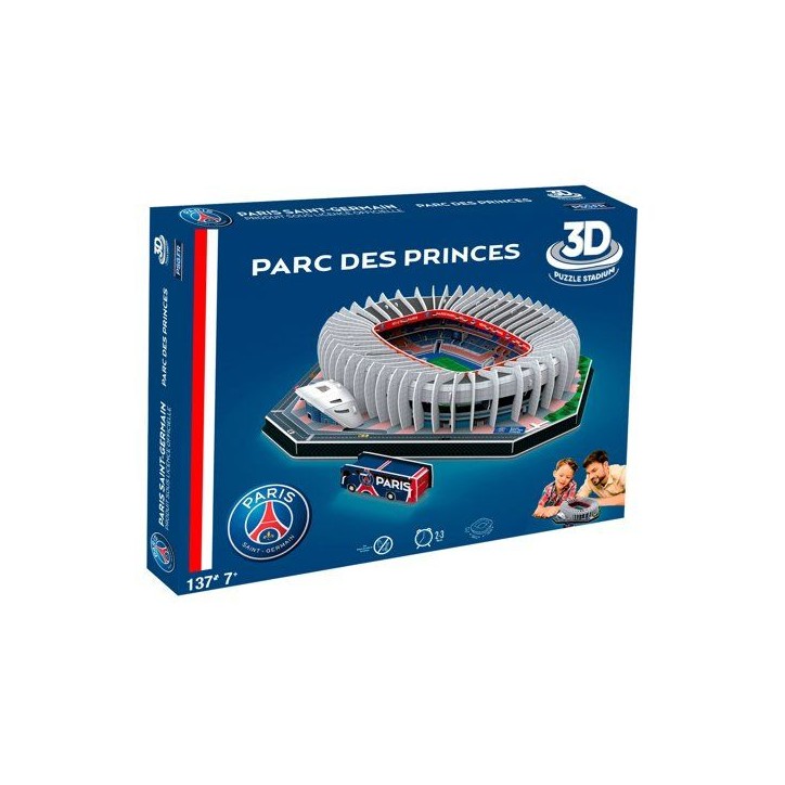 Puzzle 3D - MEGABLEU - Stade Paris Saint Germain - 111 pieces - LED - Des 7 ans Puzzle 3D - MEGABLEU - Stade Paris Saint Germain - 111 pieces - LED - Des 7 ans