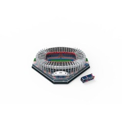 Puzzle 3D - MEGABLEU - Stade Paris Saint Germain - 111 pieces - LED -