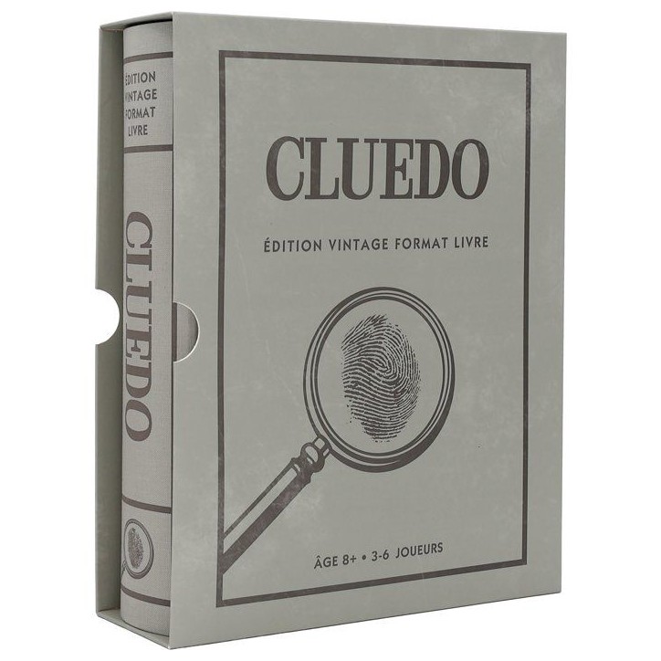 Cluedo édition vintage - Format livre - Jeu de société - MEGABLEU - Des 8 ans Cluedo édition vintage - Format livre - Jeu de société - MEGABLEU - Des 8 ans