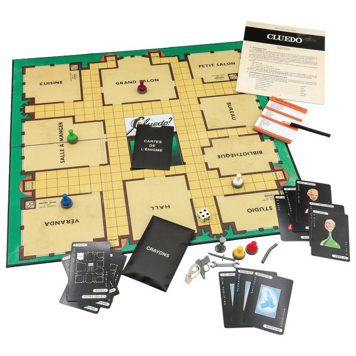 Cluedo édition vintage - Format livre - Jeu de société - MEGABLEU - Des 8 ans Cluedo édition vintage - Format livre - Jeu de société - MEGABLEU - Des 8 ans