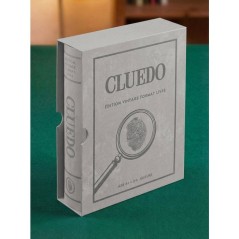 Cluedo édition vintage - Format livre - Jeu de société - MEGABLEU -